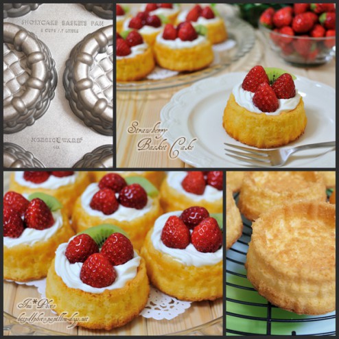 Strawberry Basket Cake